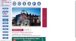 Desktop Screenshot of dosafa.de